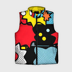 Женский жилет Поп абстракция