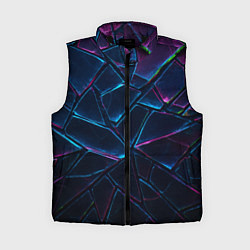 Женский жилет Неоновые линии и фигуры