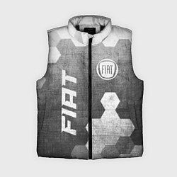 Женский жилет Fiat - grey gradient вертикально