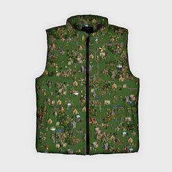 Женский жилет Земли Замка - Герои 3, цвет: 3D-черный