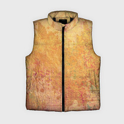 Женский жилет Абстракция - red and yellow spots