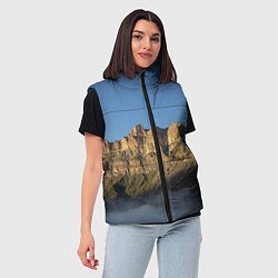 Женский жилет Гора Метиген, цвет: 3D-черный — фото 2
