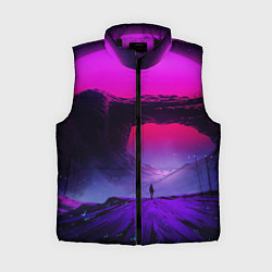 Женский жилет A Journey on the planet