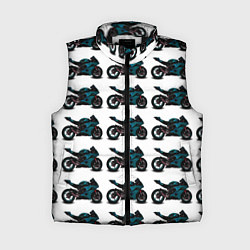 Женский жилет Motorbike blue