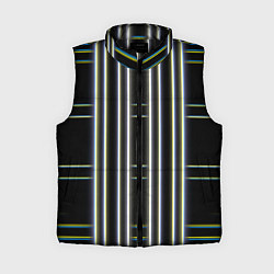 Женский жилет Neon yellow blue white