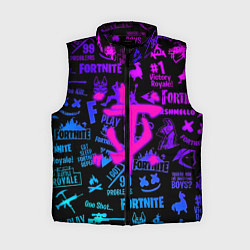 Женский жилет Fortnite x doom neon logo