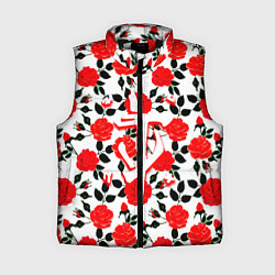 Женский жилет Doom розы, цвет: 3D-черный