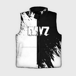 Женский жилет Dayz текстура черно белые краски
