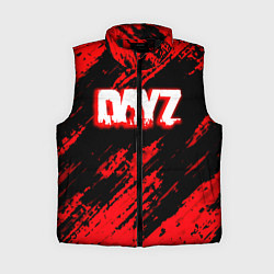 Женский жилет Dayz штрихи красок, цвет: 3D-черный