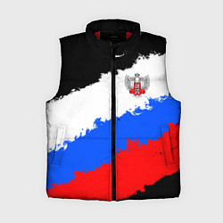 Женский жилет Федерация бокса России - триколор