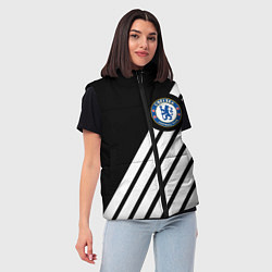 Женский жилет Chelsea geometry sport, цвет: 3D-черный — фото 2