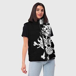 Женский жилет Символ Эйса, цвет: 3D-черный — фото 2