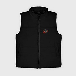 Женский жилет Motocross in the mountains, цвет: 3D-черный