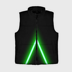 Женский жилет Color neon green