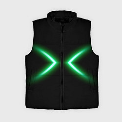 Женский жилет Neon green lines