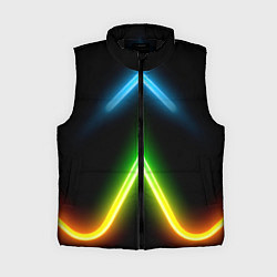 Женский жилет Neon multicolored lines