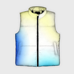 Женский жилет Color yellow blue white