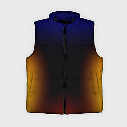 Женский жилет Color black red blue