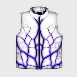 Женский жилет Color white purple