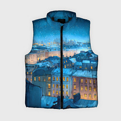 Женский жилет Крыши зимнего Питера
