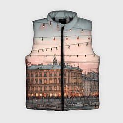 Женский жилет Новогодний зимний Питер