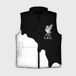 Женский жилет Ливерпуль краски разводы, цвет: 3D-черный