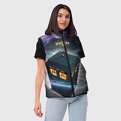 Женский жилет Police Box, цвет: 3D-красный — фото 2