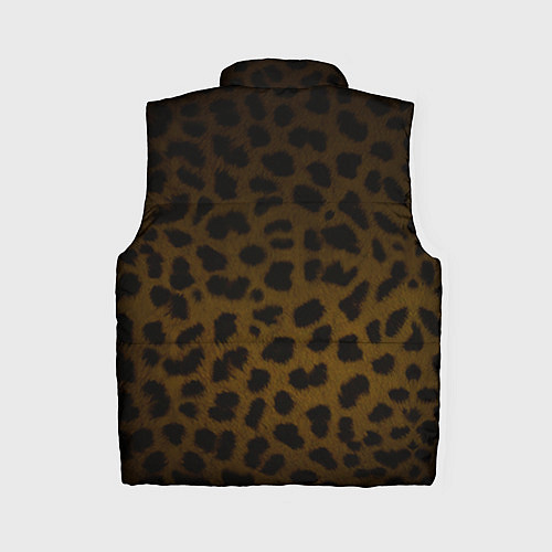 Женский жилет Рык леопарда / 3D-Красный – фото 2
