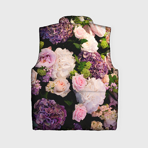 Женский жилет Весенние цветы / 3D-Красный – фото 2