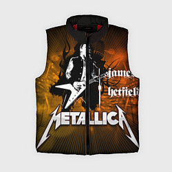 Женский жилет Metallica: James Hetfield, цвет: 3D-красный