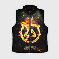 Женский жилет Linkin Park: Burning the skies, цвет: 3D-красный