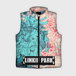 Женский жилет Linkin Park: Sky Girl, цвет: 3D-светло-серый