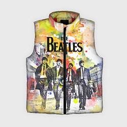 Женский жилет The Beatles: Colour Spray, цвет: 3D-красный