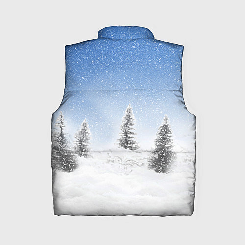 Женский жилет Санта Гомер / 3D-Красный – фото 2