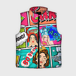 Женский жилет POP ART, цвет: 3D-светло-серый