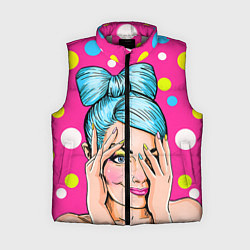 Женский жилет POP ART, цвет: 3D-светло-серый