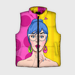 Женский жилет POP ART, цвет: 3D-красный