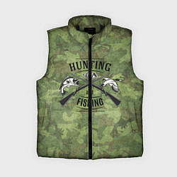 Женский жилет Hunting & Fishing, цвет: 3D-черный