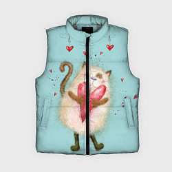 Женский жилет Котик