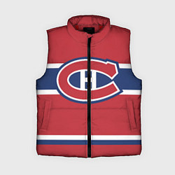Женский жилет Montreal Canadiens, цвет: 3D-красный