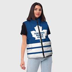 Женский жилет Toronto Maple Leafs, цвет: 3D-красный — фото 2