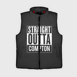 Женский жилет Straight Outta Compton, цвет: 3D-красный