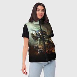 Женский жилет Титан, цвет: 3D-светло-серый — фото 2