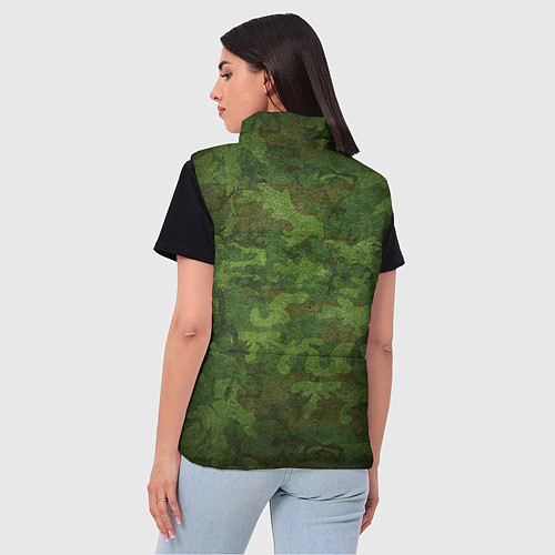 Женский жилет Лучший крёстный / 3D-Светло-серый – фото 4