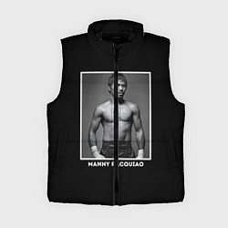 Женский жилет Manny Pacquiao: Photo, цвет: 3D-черный