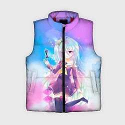 Женский жилет No Game No Life, цвет: 3D-красный