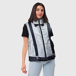 Женский жилет Рубашка с подтяжками, цвет: 3D-светло-серый — фото 2