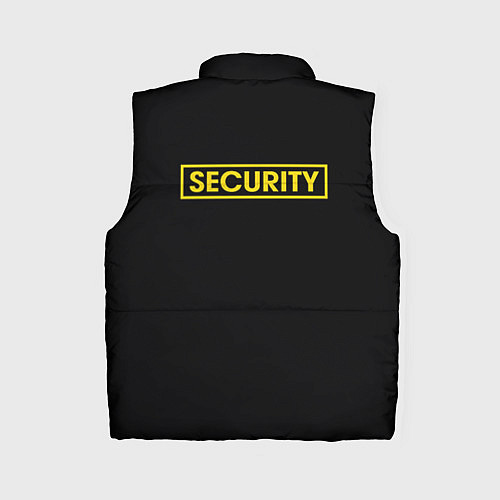 Женский жилет Форма SECURITY / 3D-Красный – фото 2