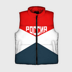 Женский жилет Форма России, цвет: 3D-красный