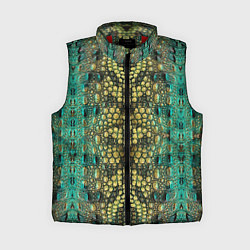 Женский жилет Крокодил, цвет: 3D-красный